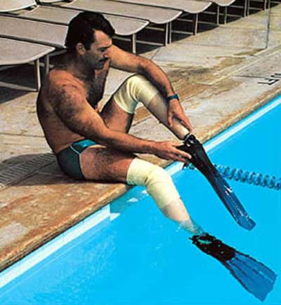 Can You Swim with a Prosthetic Leg?